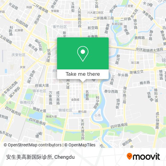 安生美高新国际诊所 map