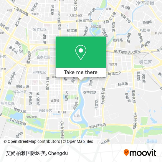 艾尚柏雅国际医美 map