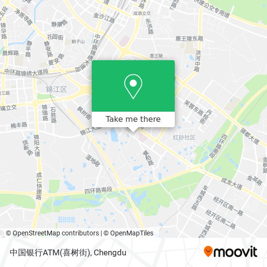 中国银行ATM(喜树街) map