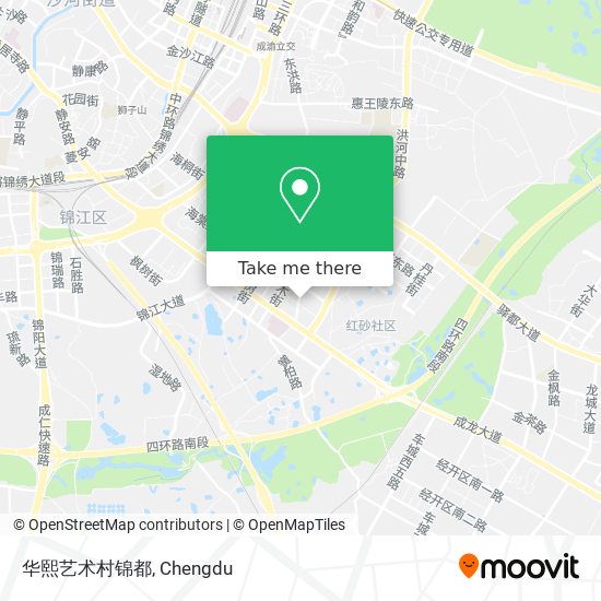 华熙艺术村锦都 map