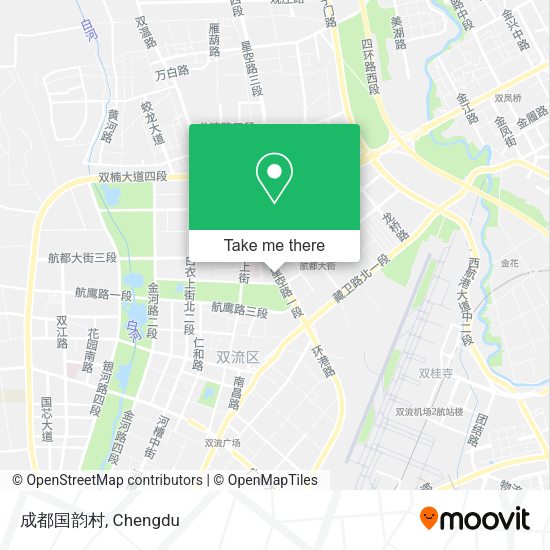 成都国韵村 map