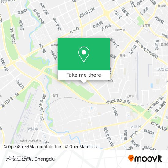雅安豆汤饭 map