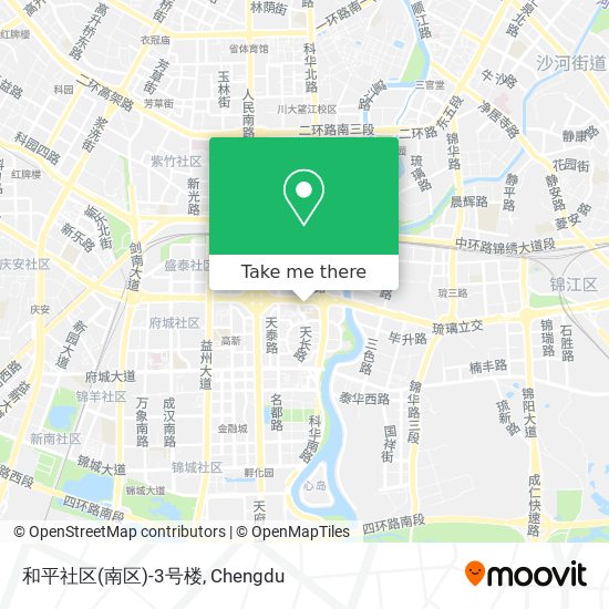 和平社区(南区)-3号楼 map