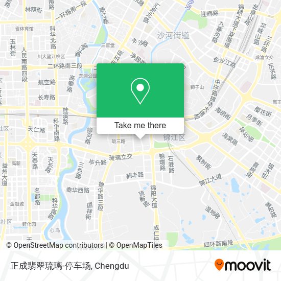 正成翡翠琉璃-停车场 map