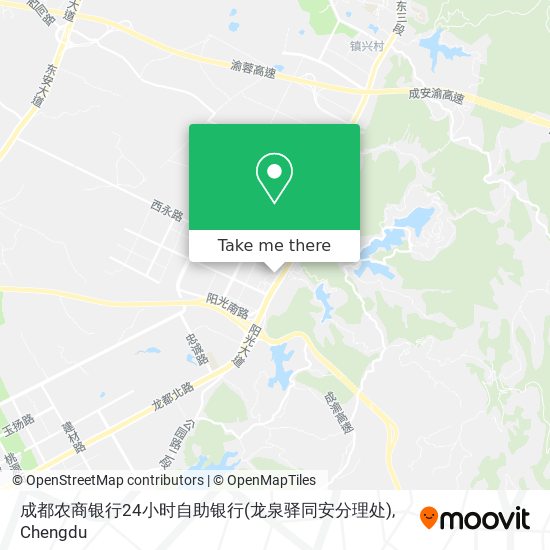 成都农商银行24小时自助银行(龙泉驿同安分理处) map