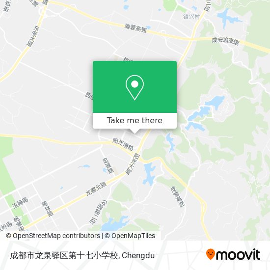成都市龙泉驿区第十七小学校 map