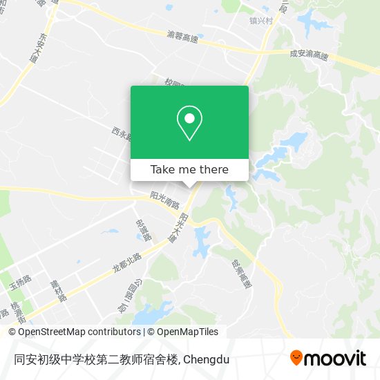 同安初级中学校第二教师宿舍楼 map