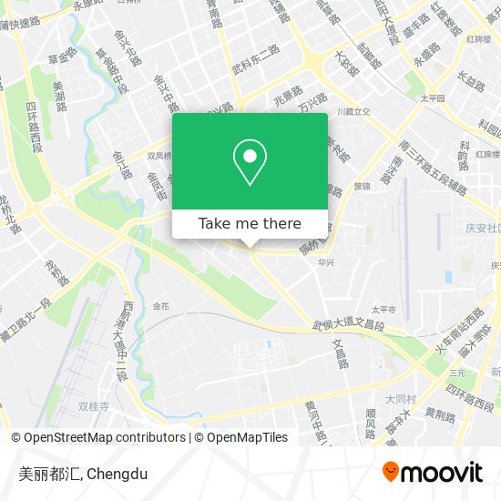 美丽都汇 map