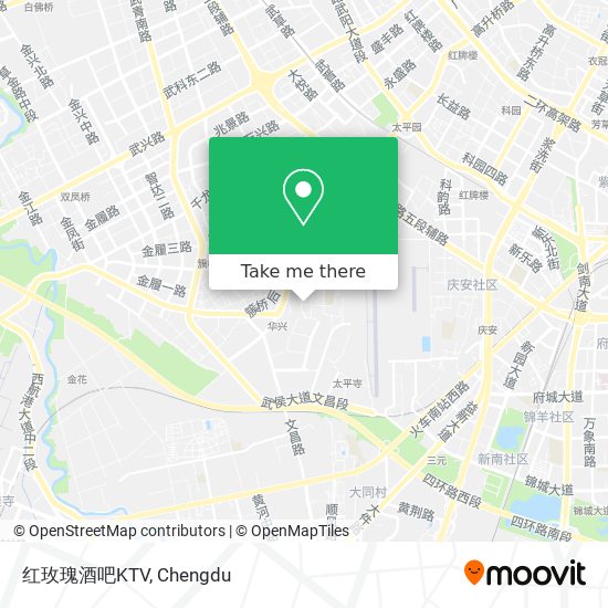 红玫瑰酒吧KTV map