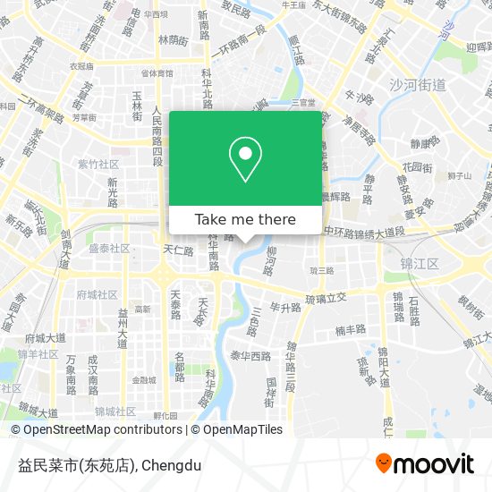 益民菜市(东苑店) map