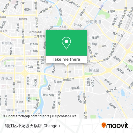 锦江区小龙坡火锅店 map
