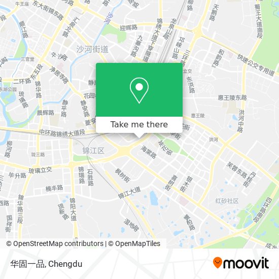 华固一品 map