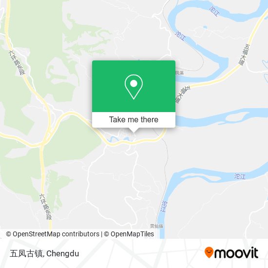五凤古镇 map