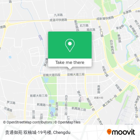 贵通御苑·双楠城-19号楼 map