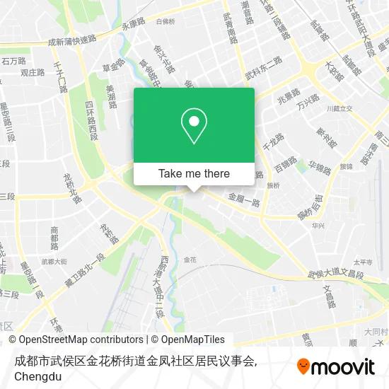成都市武侯区金花桥街道金凤社区居民议事会 map
