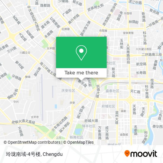 玲珑南域-4号楼 map