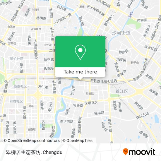 翠柳居生态茶坊 map