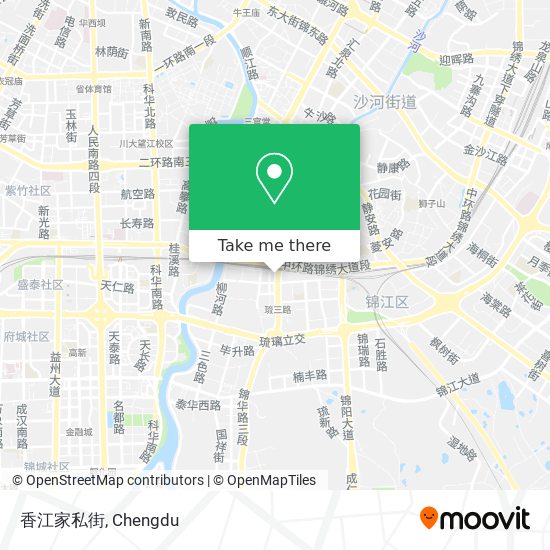 香江家私街 map