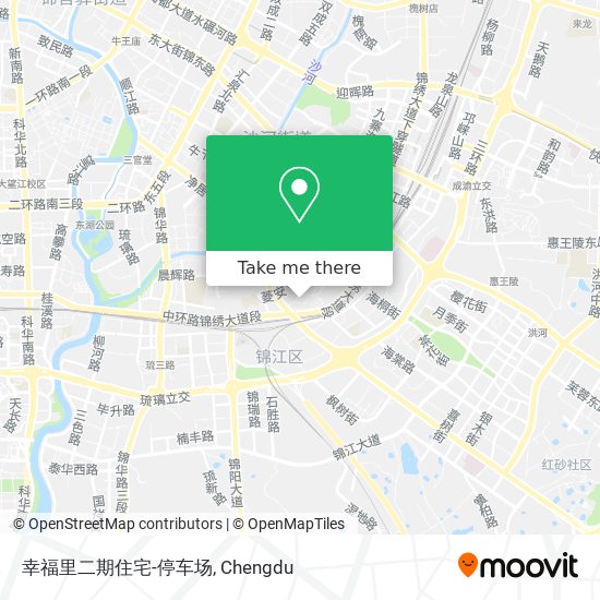 幸福里二期住宅-停车场 map