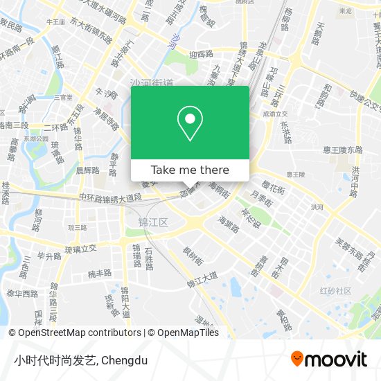 小时代时尚发艺 map