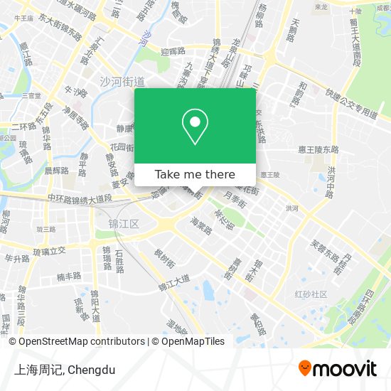 上海周记 map