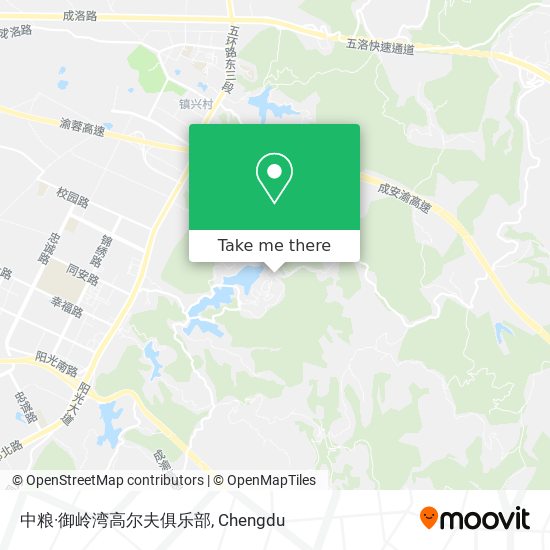 中粮·御岭湾高尔夫俱乐部 map