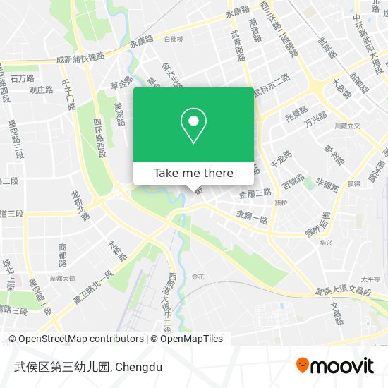 武侯区第三幼儿园 map