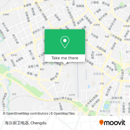 海尔厨卫电器 map