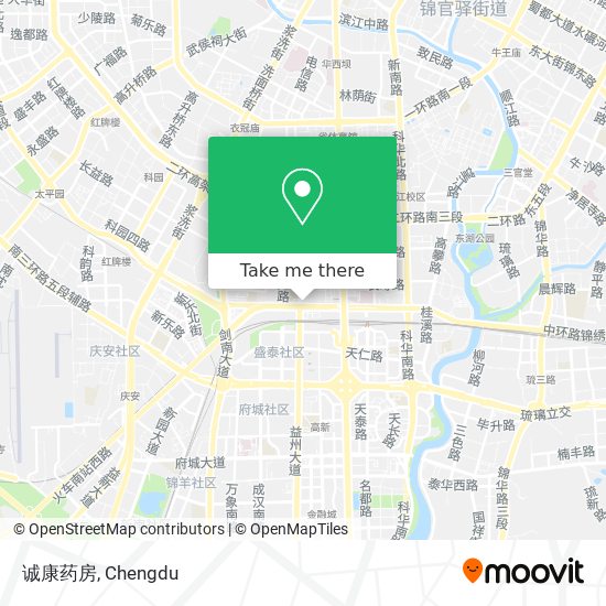 诚康药房 map