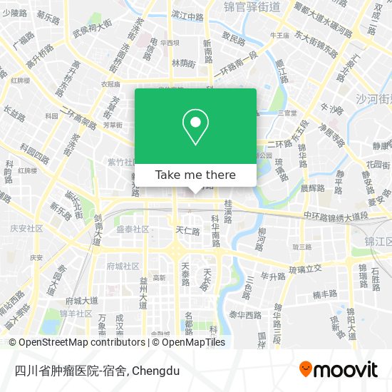 四川省肿瘤医院-宿舍 map