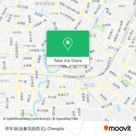 停车场(金象花园西北) map