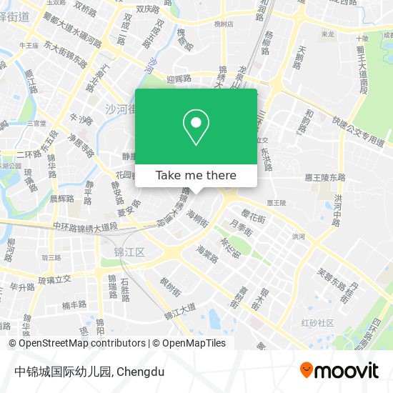 中锦城国际幼儿园 map