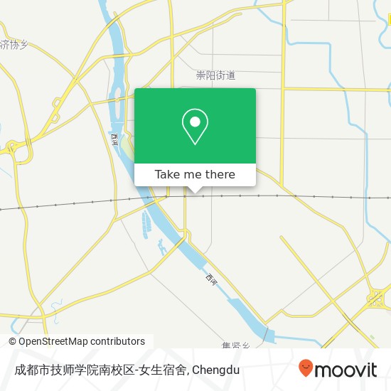 成都市技师学院南校区-女生宿舍 map