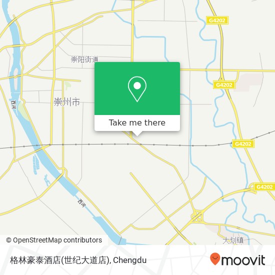 格林豪泰酒店(世纪大道店) map