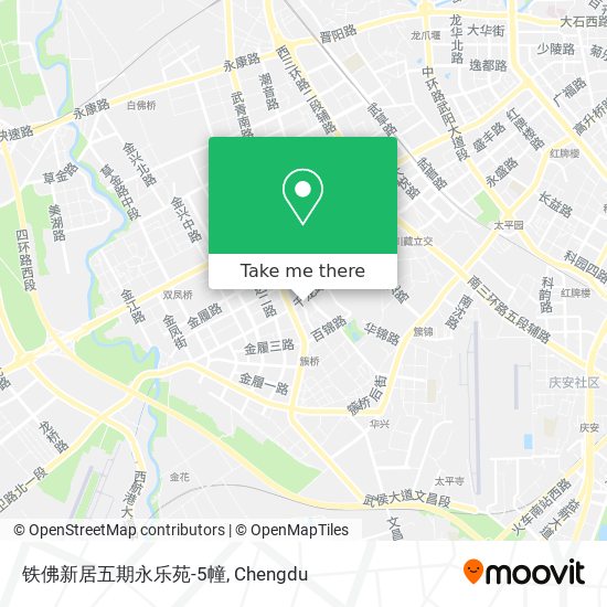铁佛新居五期永乐苑-5幢 map