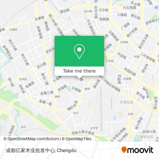 成都亿家木业批发中心 map