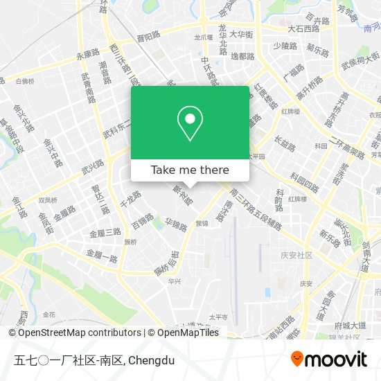 五七〇一厂社区-南区 map