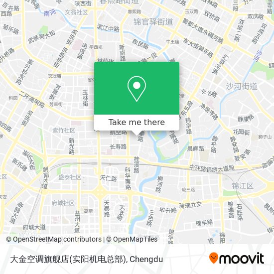 大金空调旗舰店(实阳机电总部) map