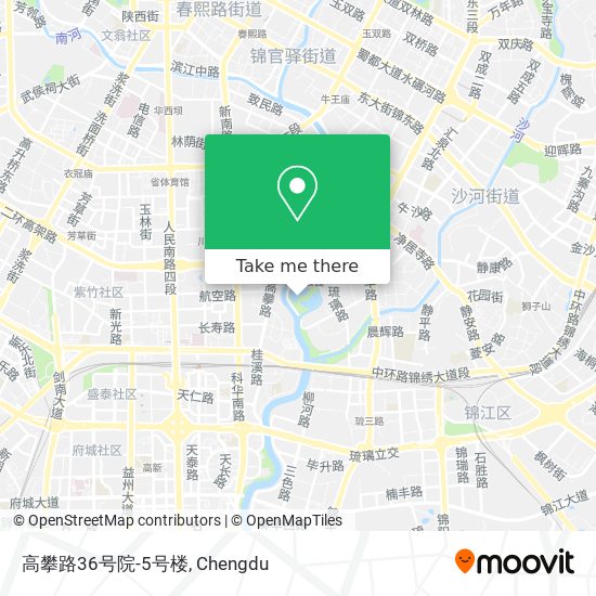 高攀路36号院-5号楼 map