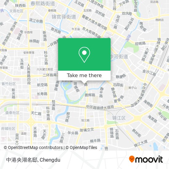 中港央湖名邸 map
