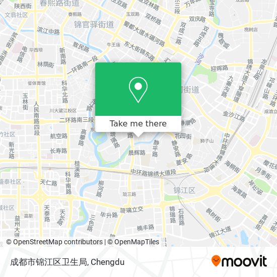成都市锦江区卫生局 map