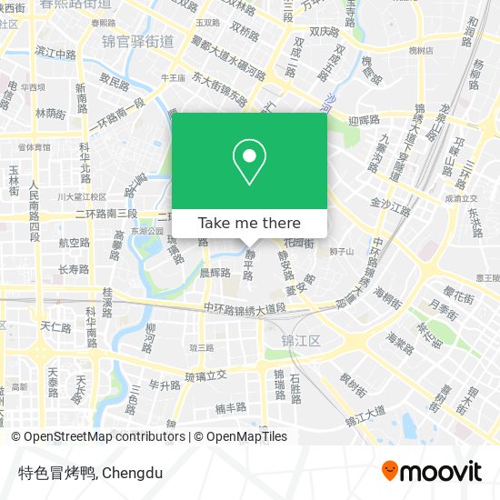 特色冒烤鸭 map