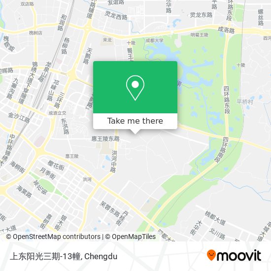 上东阳光三期-13幢 map