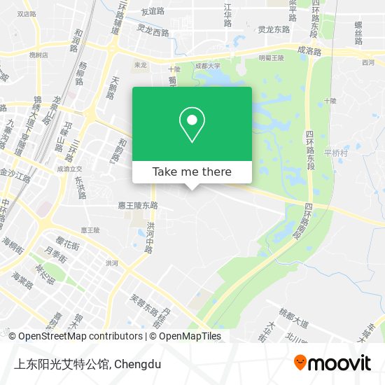 上东阳光艾特公馆 map