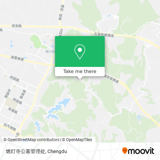 燃灯寺公墓管理处 map