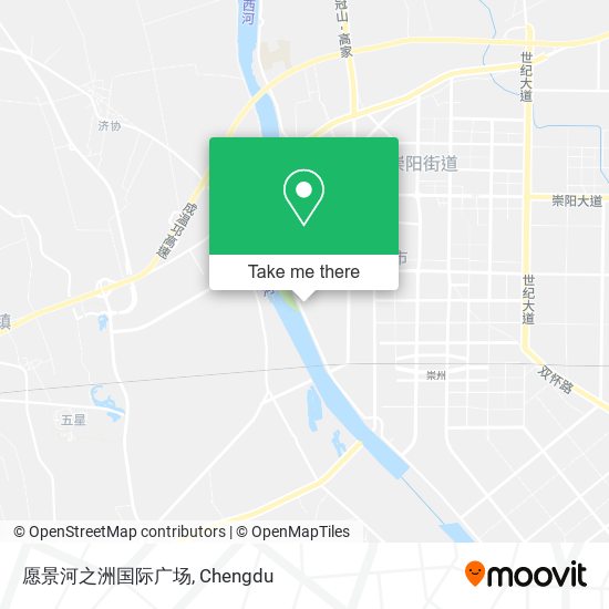 愿景河之洲国际广场 map
