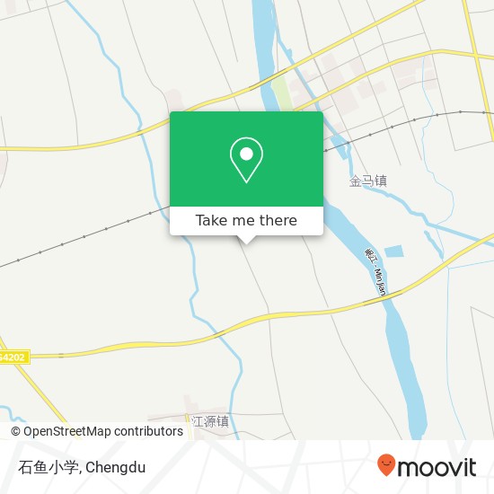 石鱼小学 map