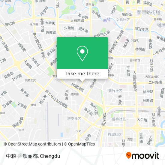 中粮·香颂丽都 map