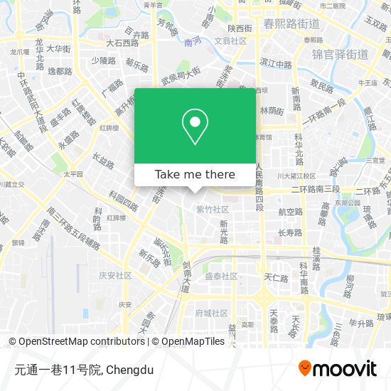 元通一巷11号院 map