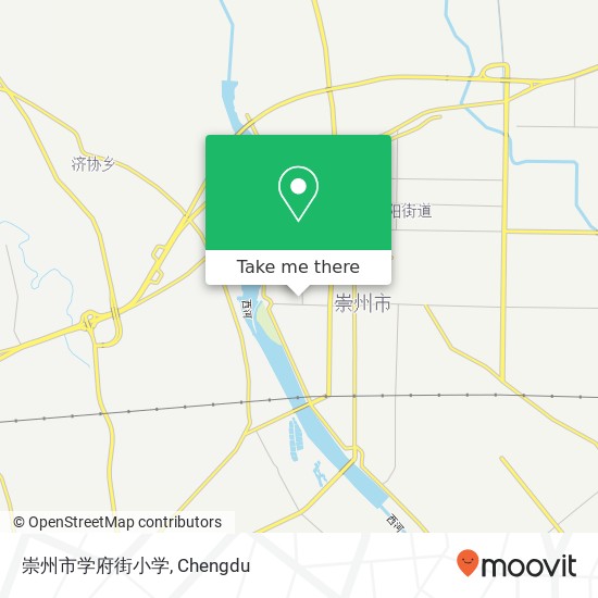 崇州市学府街小学 map